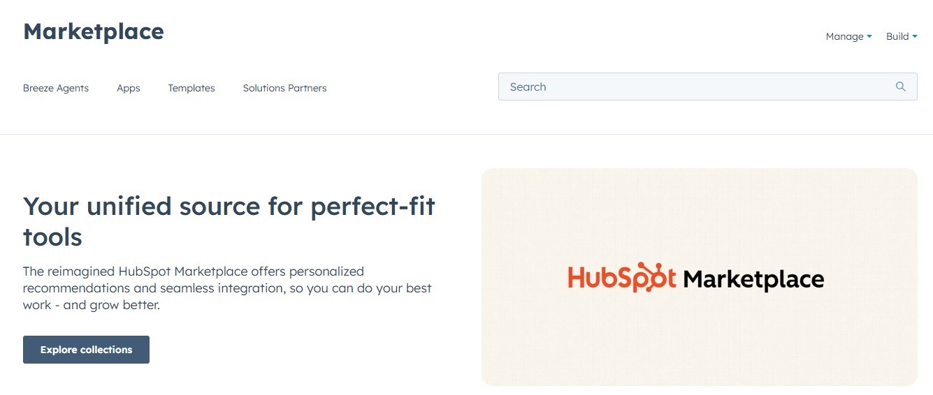 HubSpot Marketplace Reimagined