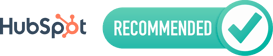 recommended with hubspot