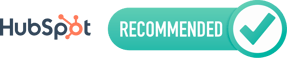 recommended with hubspot