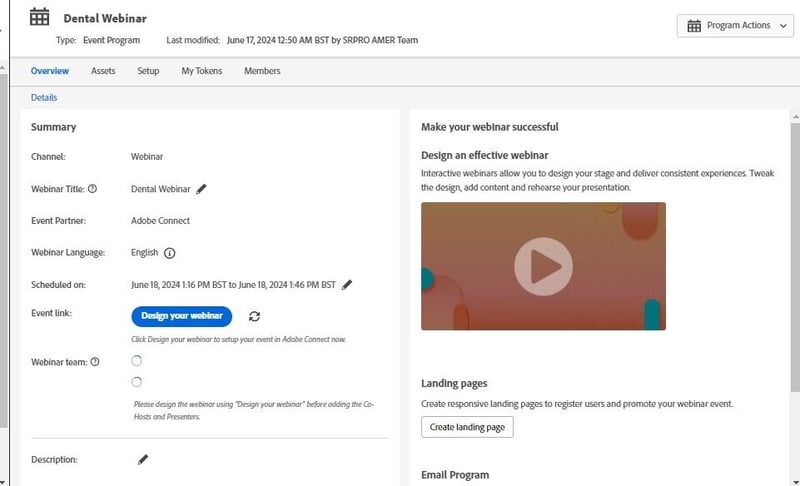 design your webinar - interactive webinars in Marketo