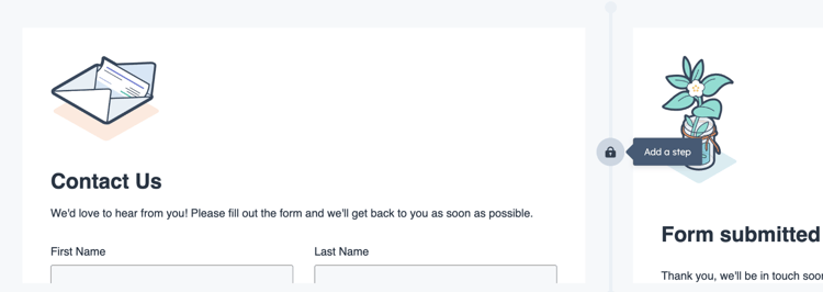 HubSpot Contact Us form
