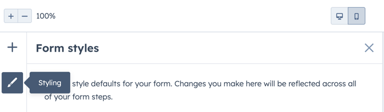 Styling Multi-Step form in HubSpot
