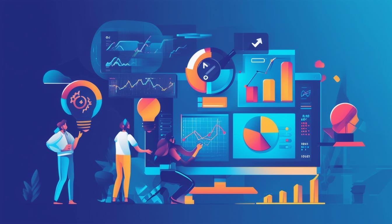 Concept A sleek analytics dashboard showcasing metrics such as Engagement Patterns, Conversion Rates, and Touchpoint Effectiveness