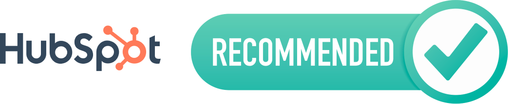 recommended with hubspot